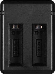 Resim Suofeng Insta360 One X Kamera Bataryası İçin İki Liç Şarj Aleti, Mikro Usb-tip C Arayüzü, Led Göstergeli, Usb Kablolu Siyah 