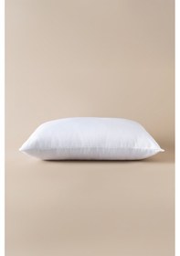 Resim Cennet Yatak Elyaf Silikon Yastık Beyaz 