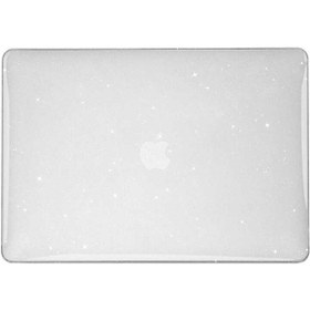 Resim Apple Uyumlu MacBook Air 13.6" 2024 M3 M2 A3113 A2681 Kılıf Simli Ön Arka Kapak 001 