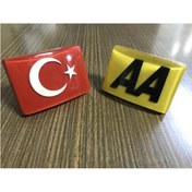 Resim SÜSLEN Türk Bayrağı - Aa Panjur Arması - Panjur Arması 2'li Set 