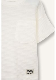 Resim Defacto Regular Fıt Kısa Kollu Tişört Erkek Bebek G6679a526smwt32 Beyaz-wt32 