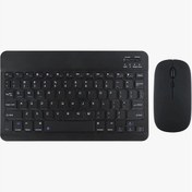 Resim Lenovo Tab M10 Plus X505 Uyumlu Bluetooth Klavye Mouse Set Lazer 