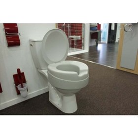 Resim Herdegen 500300 Contact Plus Yumuşak Klozet Yükseltici Tuvalet Boyu Uzatıcı Kapaklı 