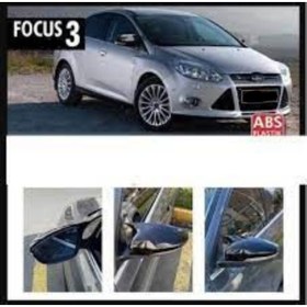 Resim e otomarket Ford Focus Mk3 Batman Yarasa Ayna Kapağı Piano Black 2011-2018 Arası 