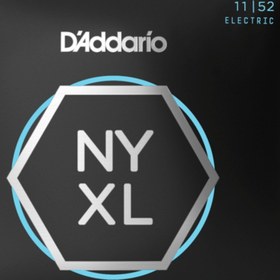 Resim D'Addario NYXL1152 NYXL Nickel Elektro Gitar Teli - Medium/Heavy (11-52) 