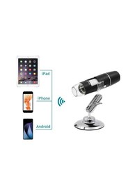 Resim Wifi Usb Dijital El Tipi Mikroskop Kablosuz Endoskop Kamera 8 Ledli 
