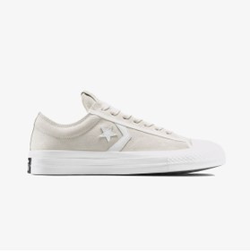 Resim Converse Star Player 76 Suede Unisex Krem Sneaker 