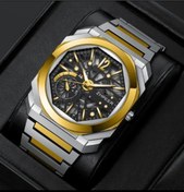 Resim stainless steel SAAT ZHPEER lüks klasik tasarım altın ve gümüş kaplama paslanmaz çelik analog 