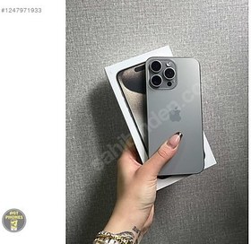 Resim Apple iPhone 15 Pro Max İkinci El YD | 256 GB | Natürel Titanyum 