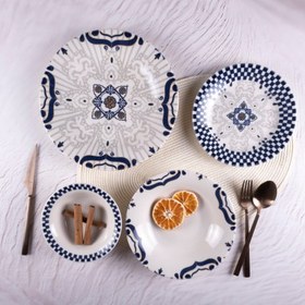 Resim Aryıldız Gardenya Vera 24 Parça 6 Kişilik Yemek Takımı 