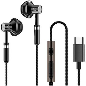 Resim Type-c Siyah Kablolu Kulaklık - A6 Model Um23543-1 Yurt Dışından Oneplus Özel Kulaklıklar 