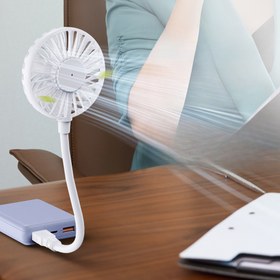Resim Taşınabilir USB Mini Fan - Sessiz Çalışma, Güç Bankaları ve Dizüstü Bilgisayarlar için Doğrudan Takılabilen, Yeşil Vurgularla Beyaz Kompakt Tasarım, Ofis, Seyahat ve Uyku Kullanımı için İdeal, Dizüstü Bilgisayar Soğutma | Modern Fan | Dayanıklı Plastik, Taşınabilir Fan 