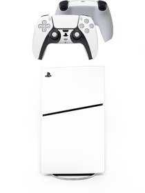 Resim Kt Grup Solid Renkler Playstation 5 Slim Dijital Versiyon Sticker Kaplama Seti 