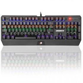 Resim GameBooster G5 Defender Rainbow Aydınlatmalı Mekanik Oyun Klavyesi 