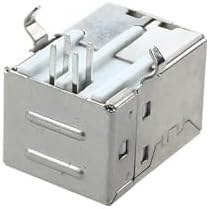 Resim Alkatronik Usb Type B Dişi Soket USB 2.0 4 Pin Lehimlenebilir Elektronik Cihaz Usb Port Adaptör Konnektör 
