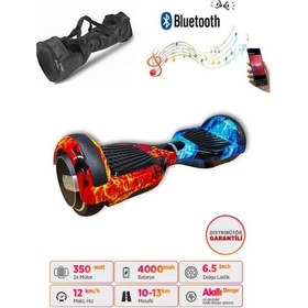 Resim Citymate Elektrikli Kaykay Hoverboard Akıllı Denge 6.5 Inch + Hoverkart + Çanta Extrem Paket D10 