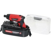 Resim 53PCS Bits Uç Şarjlı Vidalama - Tornavida Rpm 210 1/4&amp;quot; 6.35MM 3.6V DC-1.5A Li-Ion Pil Şeffaf Pls.çanta RDX-308 (4887) 