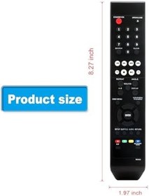 Resim Insignia BD005 NS-BRDVD4 NS-WBRDVD2 NS-WBRDVD2 NS-WBRDVD2-CA NS-BRDVD4-CA Blu-Ray Disk DVD Oynatıcı ile Uyumlu Yedek BD Uzaktan Kumanda 