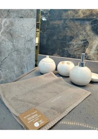 Resim Koyu Bej El Havlusu 30x50 Koyu Bej 