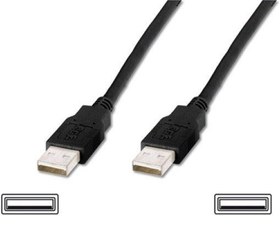 Resim DIGITUS AK-300101-018-S 1,8m USB2,0 A ERKEK\u002FERKEK 