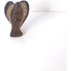 Resim 3.5 Cm Mini Melek Heykel Doğal Değerli Taş Oyma Cep Koruyucu Taşı (551038356) 