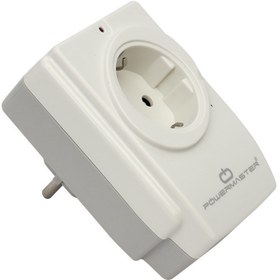 Resim Powermaster PM-18721 Akım Korumalı Tekli Priz 