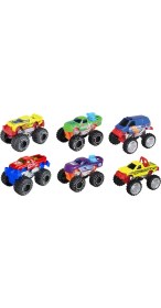 Resim Express Wheels Monster Truck Araba Kırmızı 