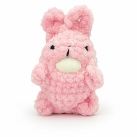 Resim perasse Sakız şişeren tavşan amigurumi oyuncak 11 cm 