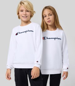 Resim Champion Script Shop Crewneck Sweatshirt 