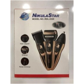 Resim pazariz Erkek Bakım Kiti 3 Başlıklı Traş Makinesi Seti Nıkulastar Rdl2320 