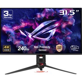 Resim Asus Rog Swift PG32UCDMR 31.5 Qd-Oled 3840X2160 0.03MS 240Hz 240Hz Dp HDMI Usb-C USB Vesa W Monitör 