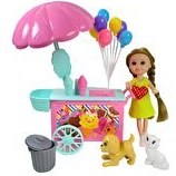Resim Gaga Love ve Pembe Dondurma Arabası 