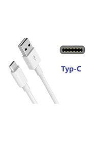 Resim Xiaomi Type C Şarj Ve Data Kablosu 1 Metre Beyaz Usb Şarj Kablosu 