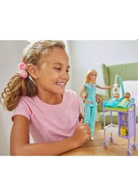 Resim Barbie Ben Büyüyünce Bebek Doktoru Oyun Seti Dhb63 - Gkh23 