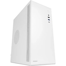 Resim Everest K250 Peak 250W Mıcro Psu Beyaz Usb3.0+Usb2.0+Type-C+Hd Audıo Kompakt Mid-T Pc Kasası 