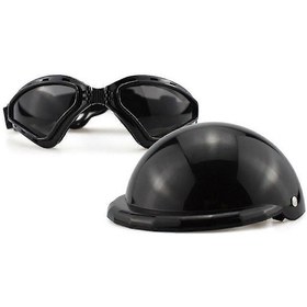 Resim Gözlükler Uv Korumalı Köpek Güneş Gözlüğü Evcil Köpek Gözlükleri Motosiklet Sert Güvenlik Şapkası Göz Baş Korumalı 