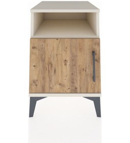 Resim Kronos Komodin 2 Raflı Tek Kapaklı 44x59x64 Aytaşı-çam Aytaşı 