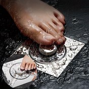 Resim Bu Evrensel Banyo Süzgeci, Pürüzsüz Kenar Tasarımı ile, Tıkanmayı Önler ve Hızlı Süzme Olanağı Sağlar, Yenilemeler ve Yeni Kurulumlar için İdealdir. 