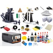Resim XLINETATTOO Xl-599 Floky 2 Makineli Tattoo Dövme Makinası Seti 
