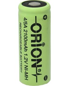 Resim Orion 2100 mAh 1.2 V 4/5A Ni-MH Şarj Edilebilir Pil 