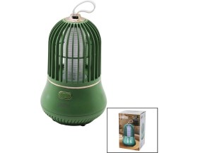 Resim MiraLive Armut Modeli USB Şarjlı Sinek Öldürücü Cız Makine Masa Üstü - Askı Halkalı ETKİ=20M2ÇAP: 13CM Y:20.5cm PT-Z618 (K95) 