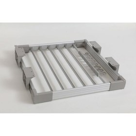 Resim Harmonıc Pantolon Askısı Açık Gri Frenli 464 mm (01.008.01) 