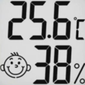 Resim 2 Adet Digital LCD Termometre - Akıllı Sıcaklık ve Nem Ölçer - Yeşil - Anlık Takip Özelliği 