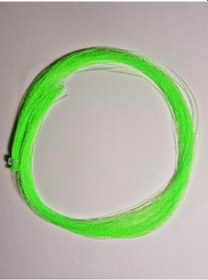 Resim Eagenset Fıstık Yeşili Ultraviyole (Uv) Neon Işıkta Parlayan Poşet Çapari Simi, Jig Yapım Malzemesi 