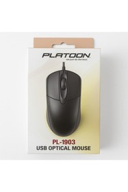 Resim Platoon PL-1903 USB Kablolu Optik Mouse 