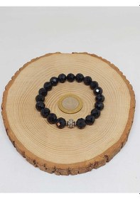 Resim Sirius Serisi Turmalin Taşı 10mm Unisex Bileklik 52906 Çok Renkli 