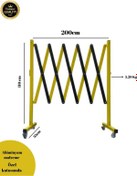 Resim martin morris Akordiyon Bariyer Alüminyum 