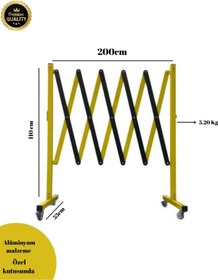 Resim martin morris Akordiyon Bariyer Alüminyum 