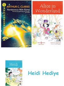 Resim Bloomsbury Rendezvous With Rama + Alice in Wonderland + Heidi 