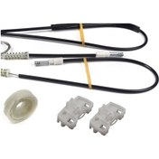 Resim Land Rover Freelander 97-2006 3/5 Kapı İçin Ön Sağ Cam Kriko Seti 